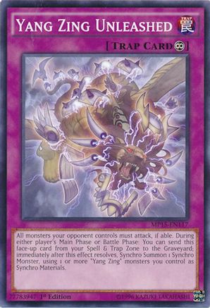 Yang Zing Unleashed (Common) (MP15-EN117) - 2015 Mega-Tins Mega Pack 1st Edition