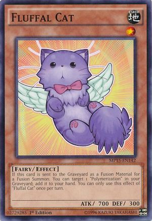 Fluffal Cat (Common) (MP15-EN142) - 2015 Mega-Tins Mega Pack 1st Edition