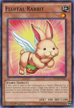 Fluffal Rabbit (Common) (MP15-EN143) - 2015 Mega-Tins Mega Pack 1st Edition