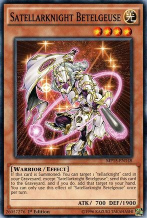 Satellarknight Betelgeuse (Common) (MP15-EN148) - 2015 Mega-Tins Mega Pack 1st Edition