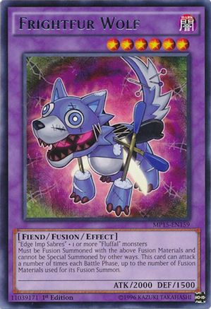 Frightfur Wolf (Rare) (MP15-EN159) - 2015 Mega-Tins Mega Pack 1st Edition