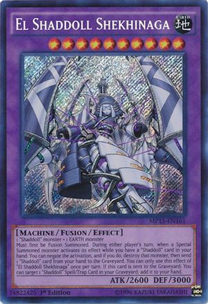El Shaddoll Shekhinaga (Secret Rare) (MP15-EN161) - 2015 Mega-Tins Mega Pack 1st Edition