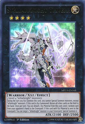 Stellarknight Triverr (Ultra Rare) (MP15-EN165) - 2015 Mega-Tins Mega Pack 1st Edition
