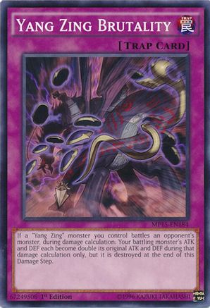 Yang Zing Brutality (Common) (MP15-EN184) - 2015 Mega-Tins Mega Pack 1st Edition