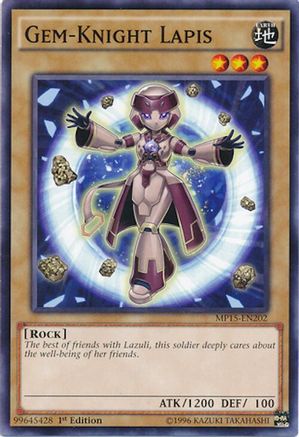 Gem-Knight Lapis (Common) (MP15-EN202) - 2015 Mega-Tins Mega Pack 1st Edition