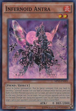 Infernoid Antra (Super Rare) (MP15-EN203) - 2015 Mega-Tins Mega Pack 1st Edition