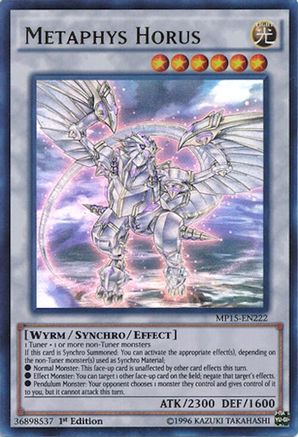 Metaphys Horus (Ultra Rare) (MP15-EN222) - 2015 Mega-Tins Mega Pack 1st Edition