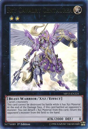 Sky Cavalry Centaurea (Ultra Rare) (MP15-EN225) - 2015 Mega-Tins Mega Pack 1st Edition