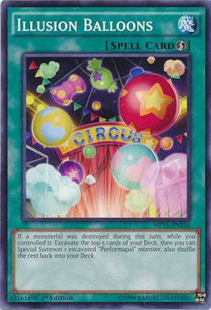Illusion Balloons (Common) (MP15-EN226) - 2015 Mega-Tins Mega Pack 1st Edition