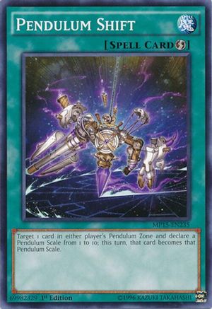 Pendulum Shift (Common) (MP15-EN235) - 2015 Mega-Tins Mega Pack 1st Edition