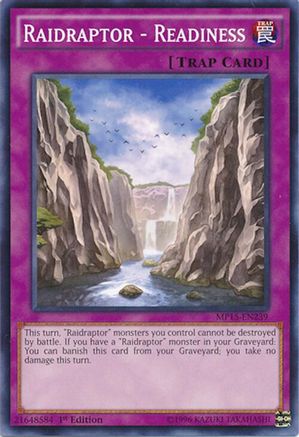 Raidraptor - Readiness (Common) (MP15-EN239) - 2015 Mega-Tins Mega Pack 1st Edition
