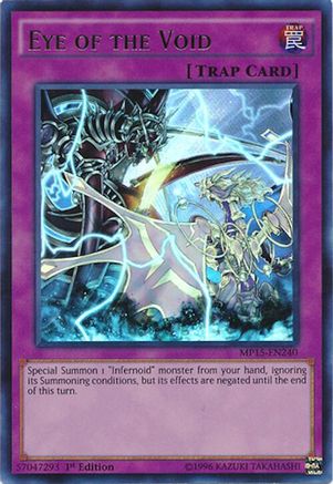 Eye of the Void (Ultra Rare) (MP15-EN240) - 2015 Mega-Tins Mega Pack 1st Edition