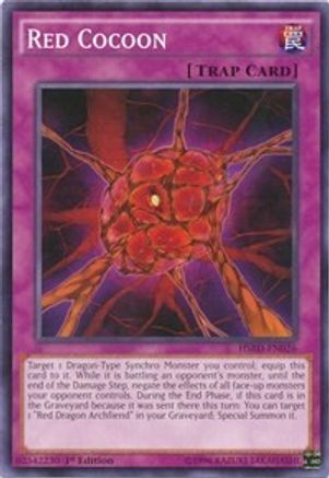 Red Cocoon (Common) (HSRD-EN026) - High-Speed Riders 1st Edition