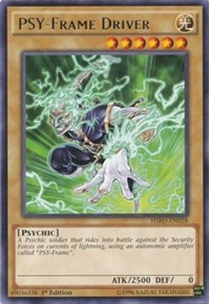 PSY-Frame Driver (Rare) (HSRD-EN028) - High-Speed Riders 1st Edition