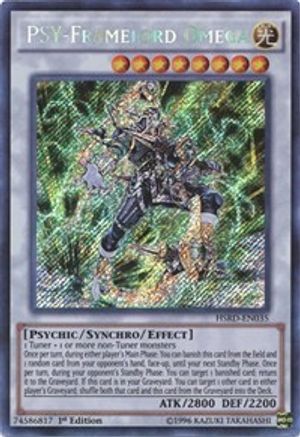 PSY-Framelord Omega (Secret Rare) (HSRD-EN035) - High-Speed Riders 1st Edition