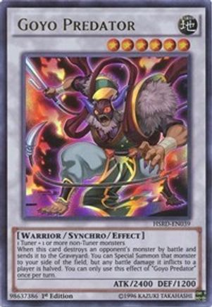 Goyo Predator (Ultra Rare) (HSRD-EN039) - High-Speed Riders 1st Edition