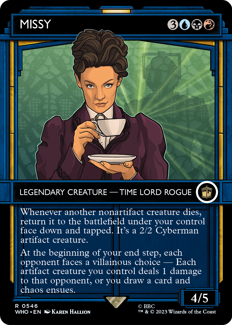 Missy (Showcase) (WHO-546) (Borderless) [Doctor Who] Foil