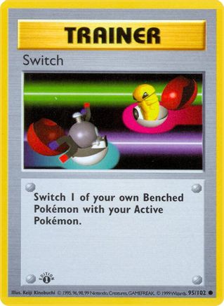 Switch (095/102) [Base Set Shadowless] 1st Edition - Common