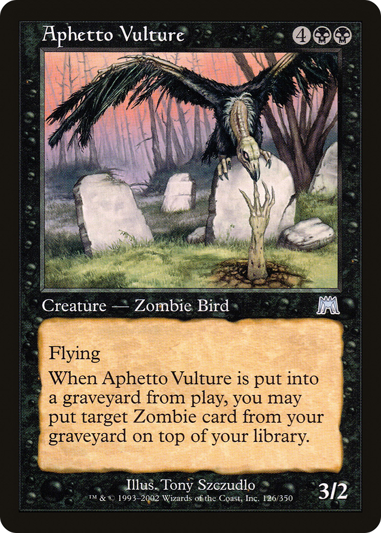 Aphetto Vulture (ONS-126) [Onslaught]