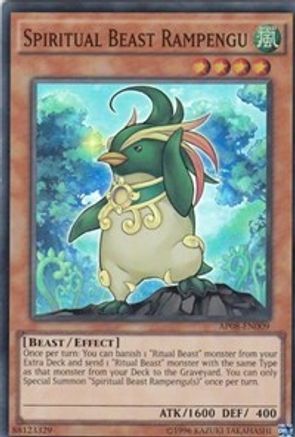 Spiritual Beast Rampengu (Super Rare) (AP08-EN009) - Astral Pack 8 Unlimited