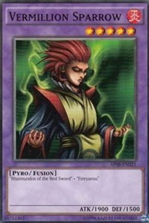 Vermillion Sparrow (Common) (AP08-EN021) - Astral Pack 8 Unlimited