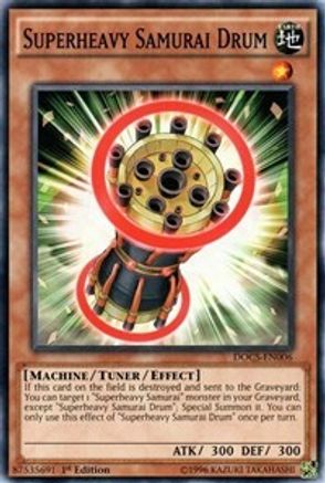 Superheavy Samurai Drum (Common) (DOCS-EN006) - Dimension of Chaos Unlimited