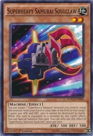 Superheavy Samurai Soulclaw (Common) (DOCS-EN008) - Dimension of Chaos Unlimited