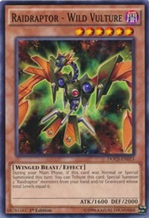 Raidraptor - Wild Vulture (Common) (DOCS-EN013) - Dimension of Chaos 1st Edition