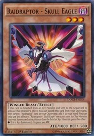Raidraptor - Skull Eagle (Common) (DOCS-EN014) - Dimension of Chaos 1st Edition