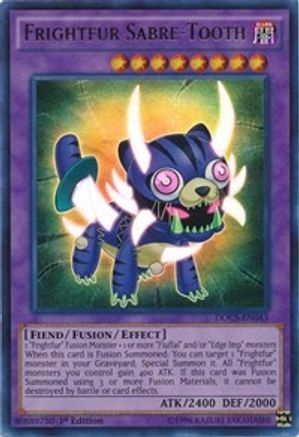 Frightfur Sabre-Tooth (Ultra Rare) (DOCS-EN043) - Dimension of Chaos 1st Edition