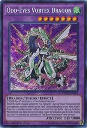 Odd-Eyes Vortex Dragon (Secret Rare) (DOCS-EN045) - Dimension of Chaos Unlimited