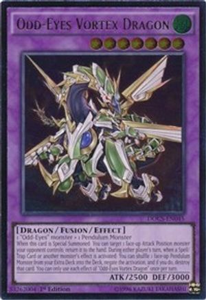 Odd-Eyes Vortex Dragon (Ultimate Rare) (DOCS-EN045) - Dimension of Chaos Unlimited