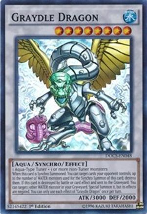 Graydle Dragon (Super Rare) (DOCS-EN048) - Dimension of Chaos 1st Edition