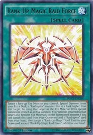 Rank-Up-Magic Raid Force (Rare) (DOCS-EN054) - Dimension of Chaos 1st Edition