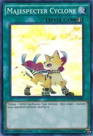 Majespecter Cyclone (Super Rare) (DOCS-EN060) - Dimension of Chaos 1st Edition