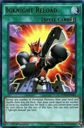 Igknight Reload (Ultra Rare) (DOCS-EN061) - Dimension of Chaos 1st Edition