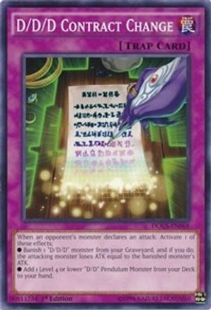 D/D/D Contract Change (Common) (DOCS-EN068) - Dimension of Chaos Unlimited
