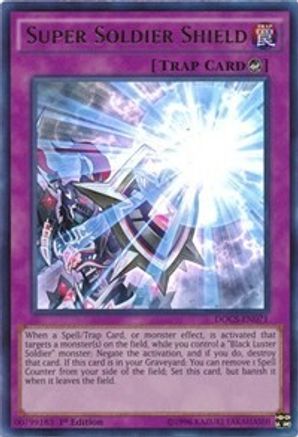 Super Soldier Shield (Ultra Rare) (DOCS-EN071) - Dimension of Chaos 1st Edition