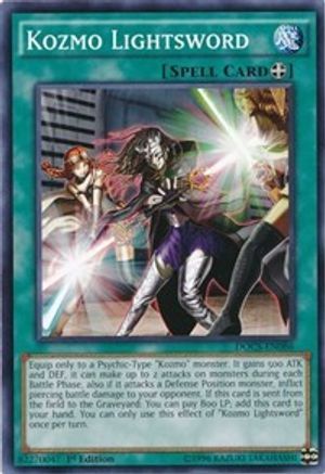 Kozmo Lightsword (Common) (DOCS-EN086) - Dimension of Chaos 1st Edition