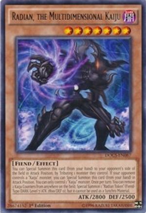 Radian, the Multidimensional Kaiju (Rare) (DOCS-EN087) - Dimension of Chaos 1st Edition