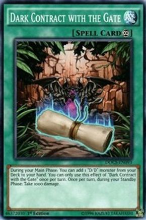 Dark Contract with the Gate (Common) (DOCS-EN093) - Dimension of Chaos 1st Edition