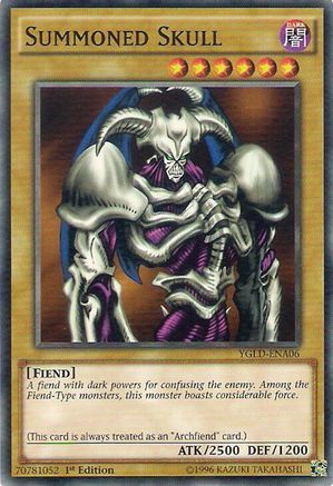 Summoned Skull (Common) (YGLD-ENA06) - King of Games: Yugi's Legendary Decks Unlimited