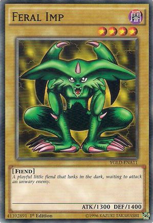 Feral Imp (Common) (YGLD-ENA11) - King of Games: Yugi's Legendary Decks Unlimited