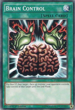 Brain Control (Common) (YGLD-ENA26) - King of Games: Yugi's Legendary Decks 1st Edition