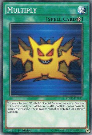 Multiply (A) (Common) (YGLD-ENA32) - King of Games: Yugi's Legendary Decks 1st Edition