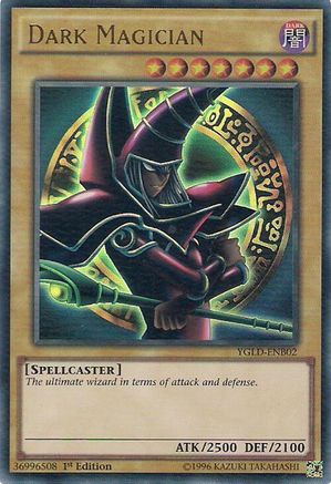 Dark Magician (B) (Ultra Rare) (YGLD-ENB02) - King of Games: Yugi's Legendary Decks Unlimited