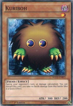 Kuriboh (B) (Common) (YGLD-ENB15) - King of Games: Yugi's Legendary Decks 1st Edition