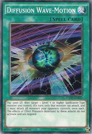 Diffusion Wave-Motion (Common) (YGLD-ENB22) - King of Games: Yugi's Legendary Decks Unlimited