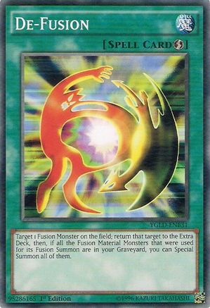 De-Fusion (Common) (YGLD-ENB31) - King of Games: Yugi's Legendary Decks Unlimited