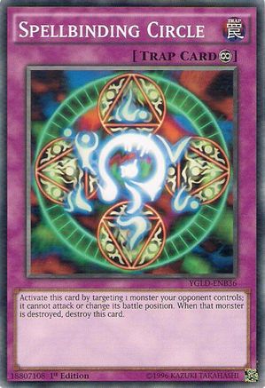 Spellbinding Circle (Common) (YGLD-ENB36) - King of Games: Yugi's Legendary Decks Unlimited